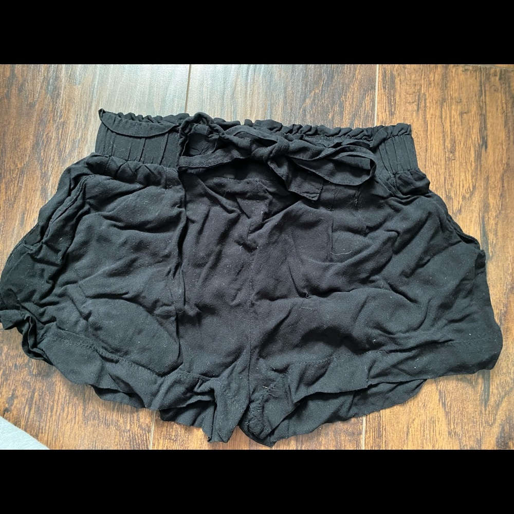 Black dressy shorts